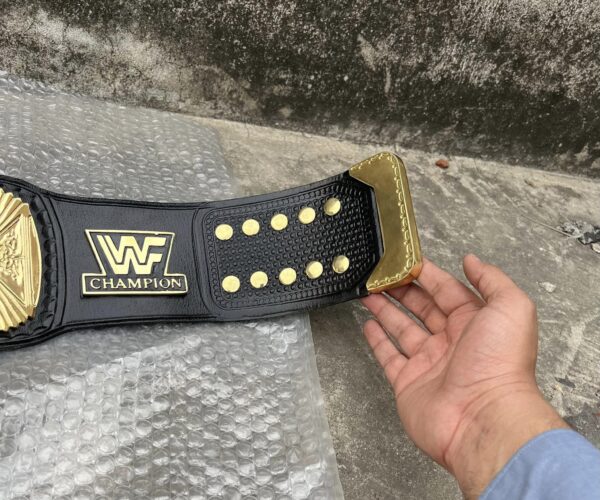 WWF CLASSIC WINGED EAGLE Championship Title Belt (GOLD Edition) - Image 4