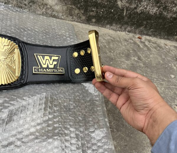 WWF CLASSIC WINGED EAGLE Championship Title Belt (GOLD Edition) - Image 5