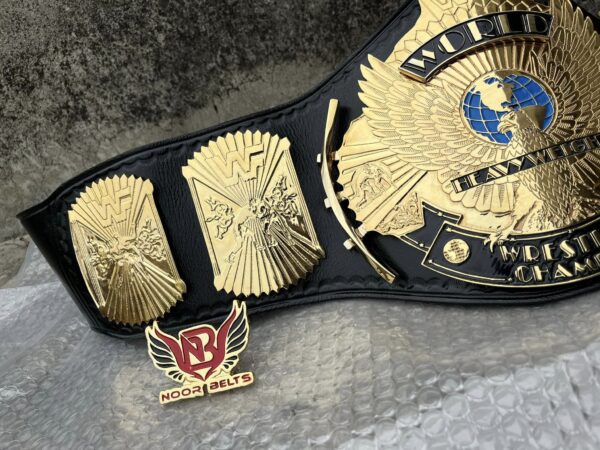 WWF CLASSIC WINGED EAGLE Championship Title Belt (GOLD Edition) - Image 3