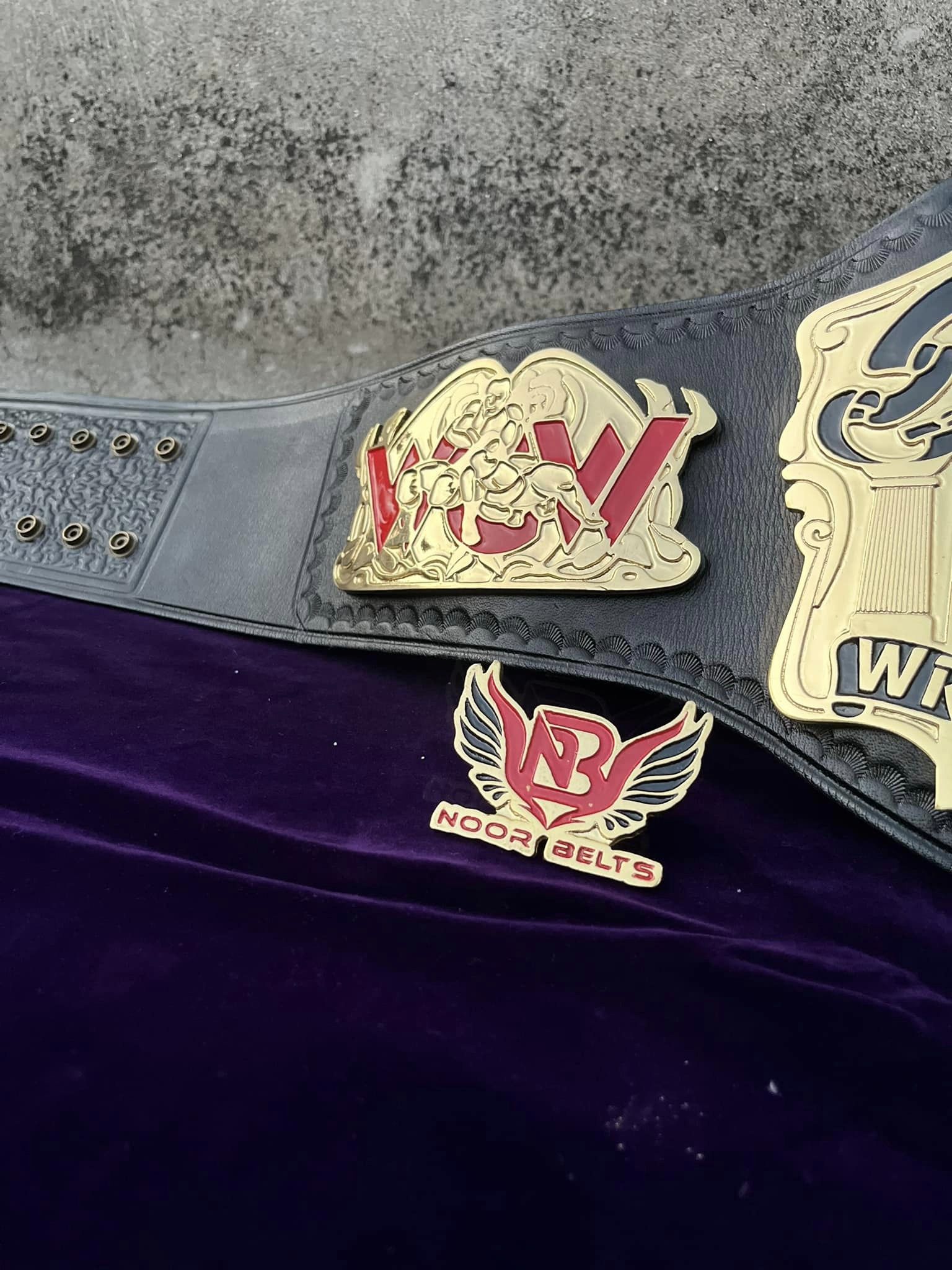 WCW CRUISER WEIGHT WRESTLING CHAMPIONSHIP BELTS REPLICA - Image 4