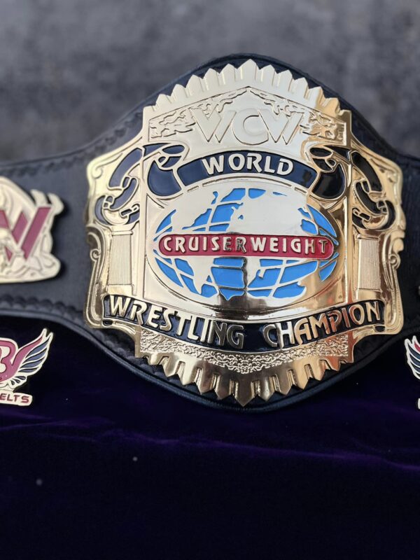 WCW CRUISER WEIGHT WRESTLING CHAMPIONSHIP BELTS REPLICA - Image 5
