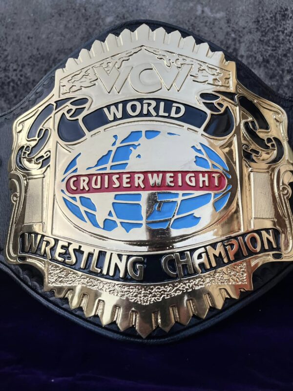 WCW CRUISER WEIGHT WRESTLING CHAMPIONSHIP BELTS REPLICA - Image 3