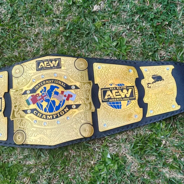 AEW INTERNATIONAL CHAMPIONSHIP TITLE BELT - Image 2
