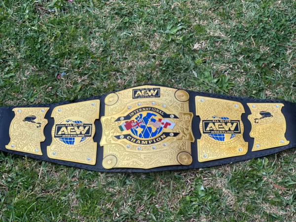 AEW INTERNATIONAL CHAMPIONSHIP TITLE BELT
