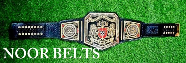 NXT UNITED KINGDOM WRESTLING CHAMPION TITLE BELT - Image 5