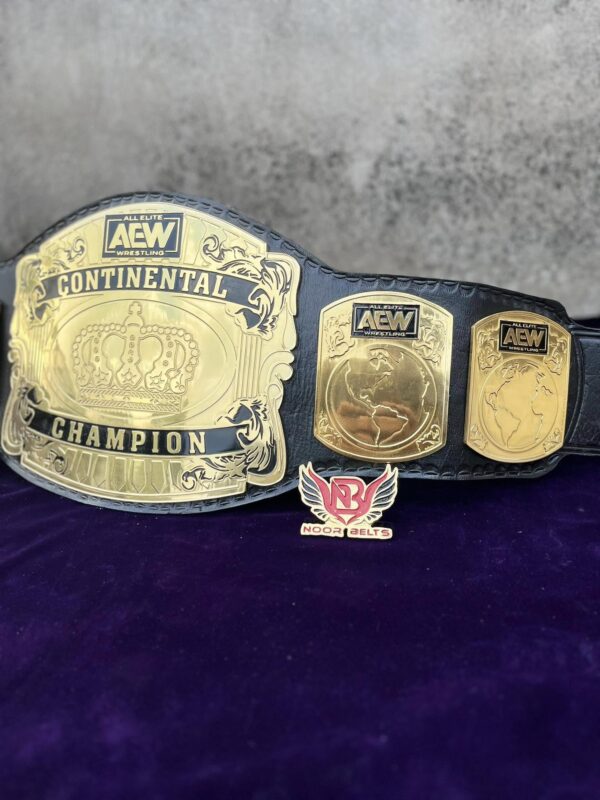 AEW Continental Championship Title Belt - Image 3