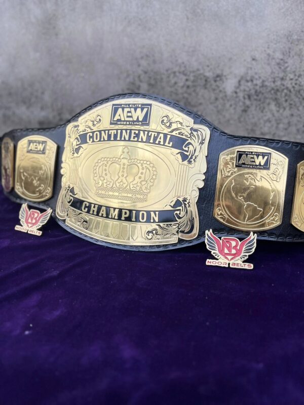 AEW Continental Championship Title Belt