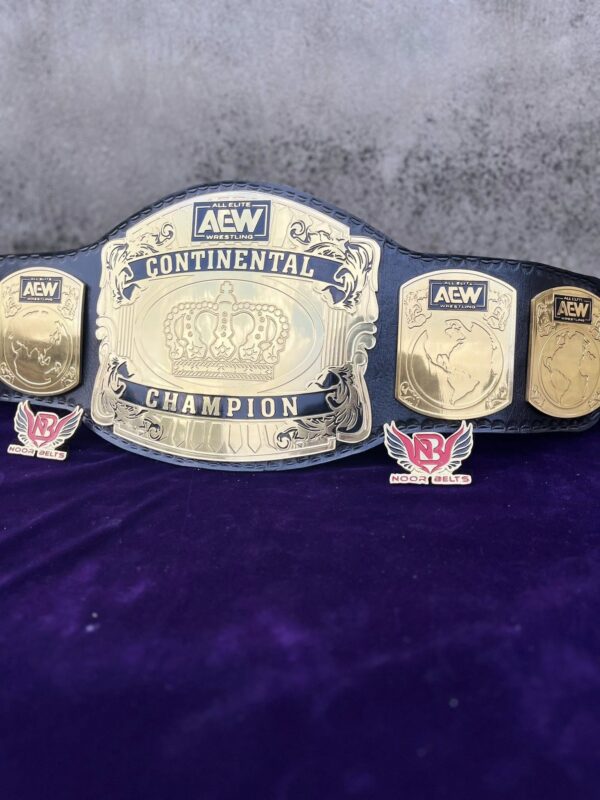 AEW Continental Championship Title Belt - Image 5