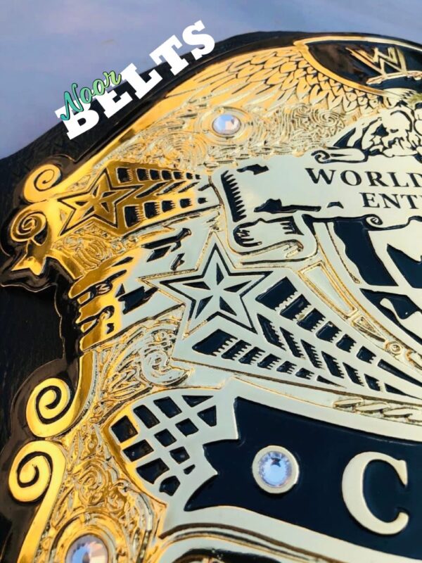 WWE UNDISPUTED CHAMPIONSHIP TITLE BELT - Image 3