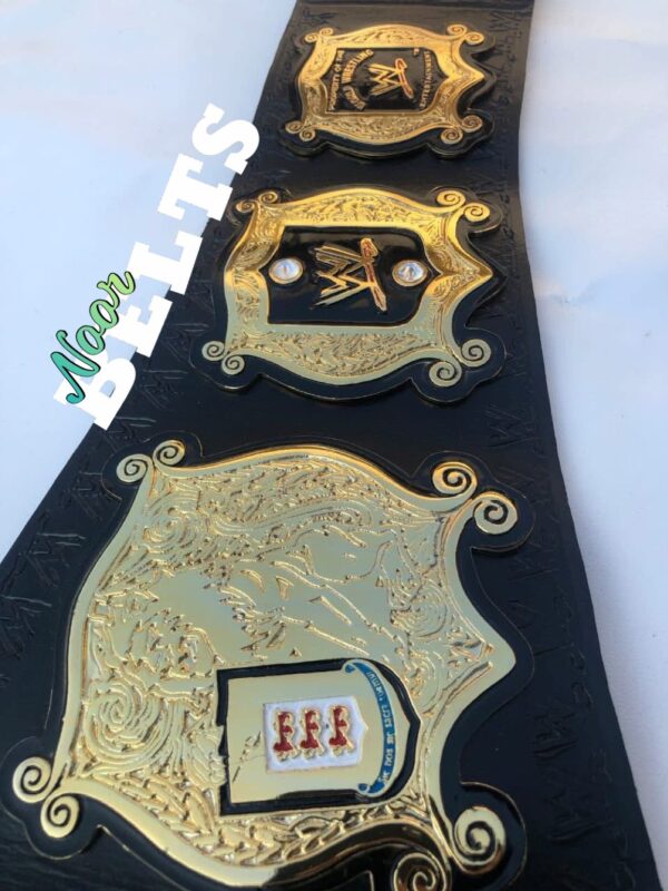 WWE UNDISPUTED CHAMPIONSHIP TITLE BELT - Image 6