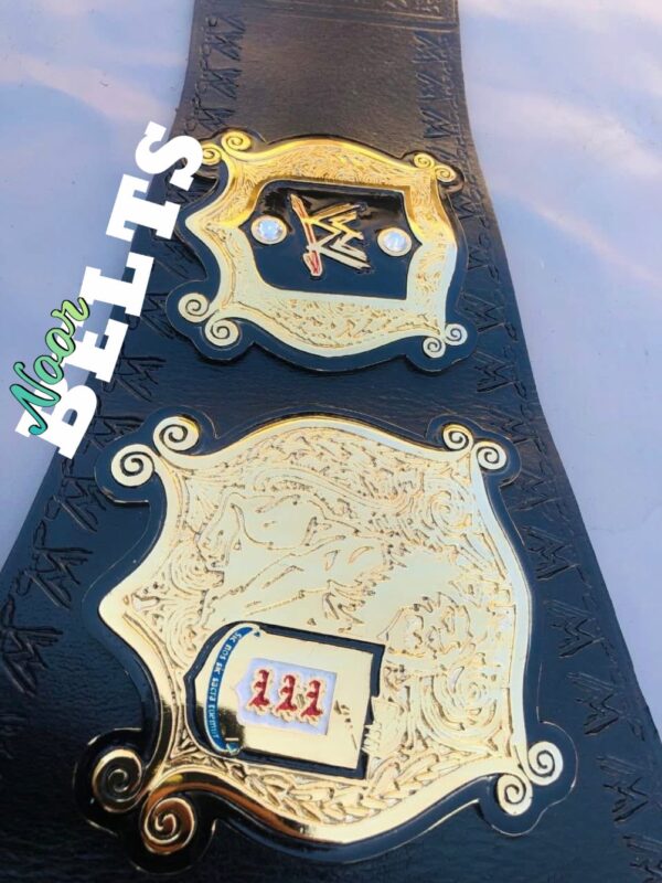 WWE UNDISPUTED CHAMPIONSHIP TITLE BELT - Image 7