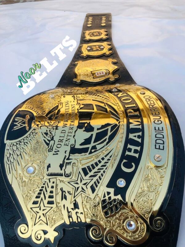 WWE UNDISPUTED CHAMPIONSHIP TITLE BELT - Image 8
