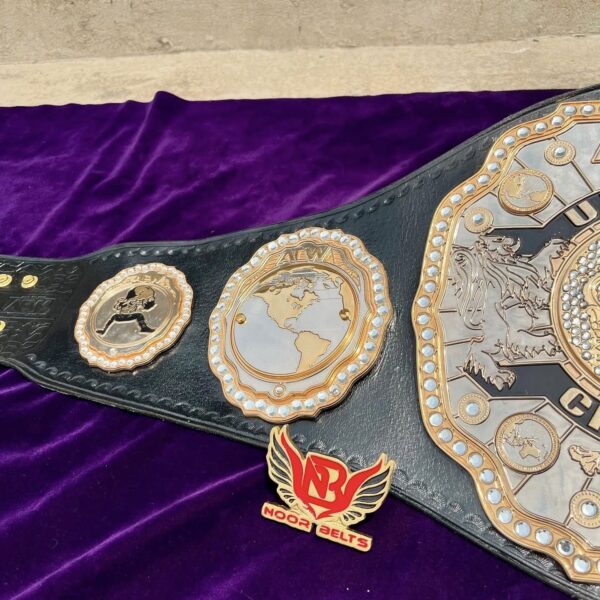 AEW UNIFIED CHAMPIONSHIP TITLE BELT. - Image 5
