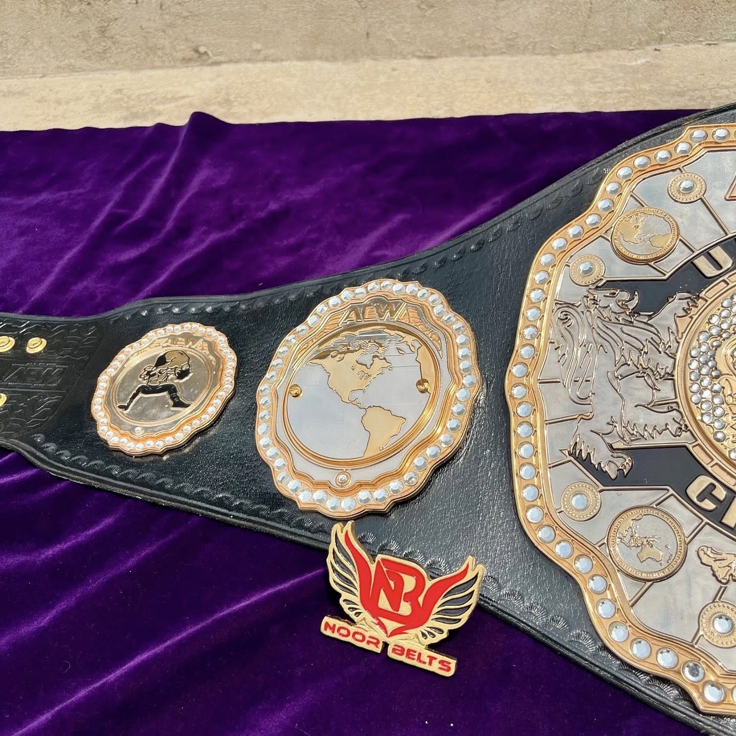 AEW UNIFIED CHAMPIONSHIP TITLE BELT. - Image 5