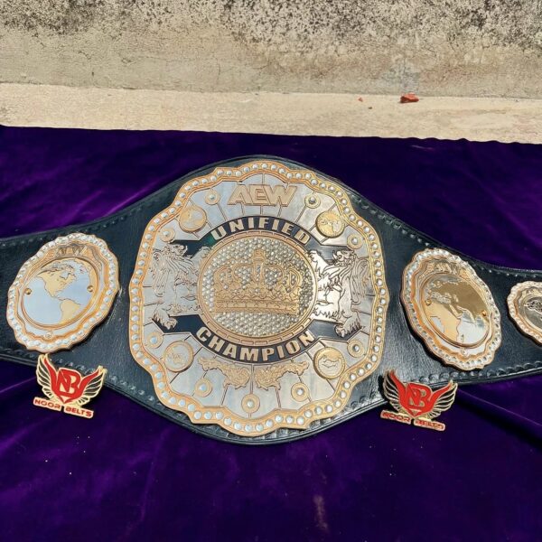 AEW UNIFIED CHAMPIONSHIP TITLE BELT. - Image 11