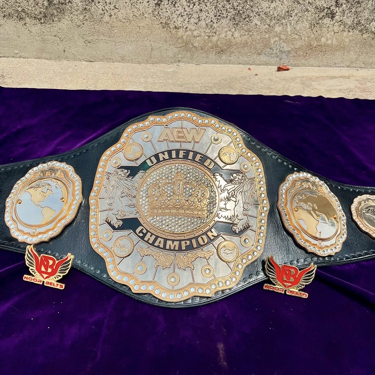 AEW UNIFIED CHAMPIONSHIP TITLE BELT. - Image 11