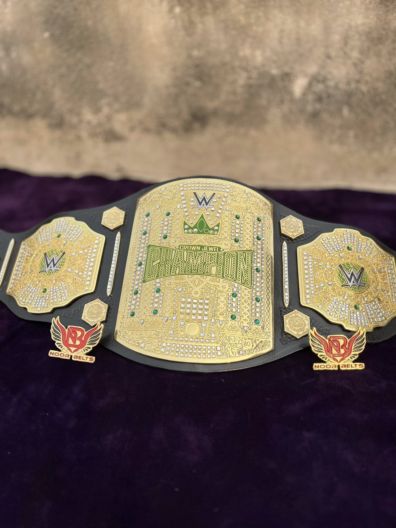 CROWN JEWEL CHAMPIONSHIP TITLE BELT