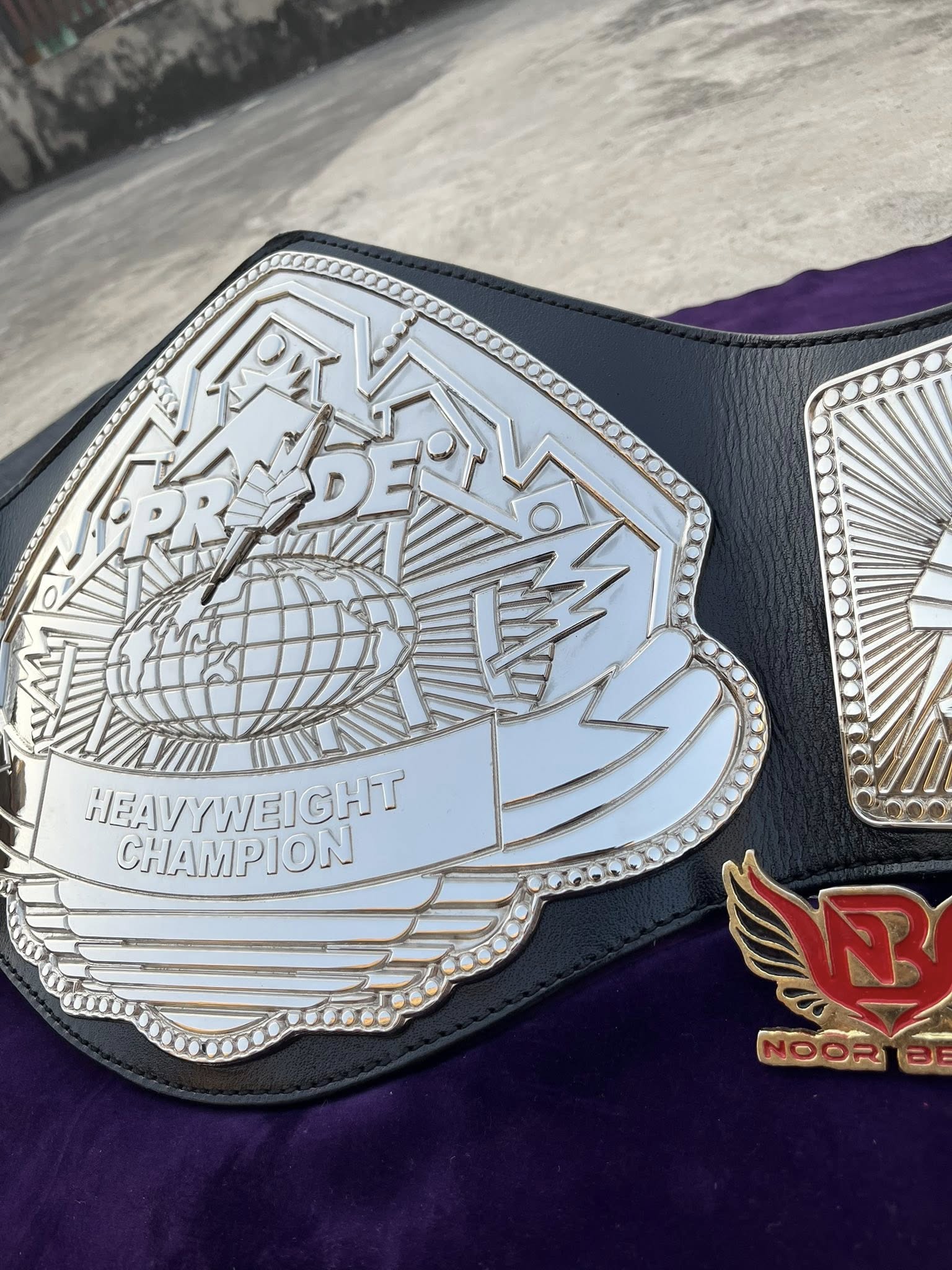Pride Heavyweight Championship Title Belt