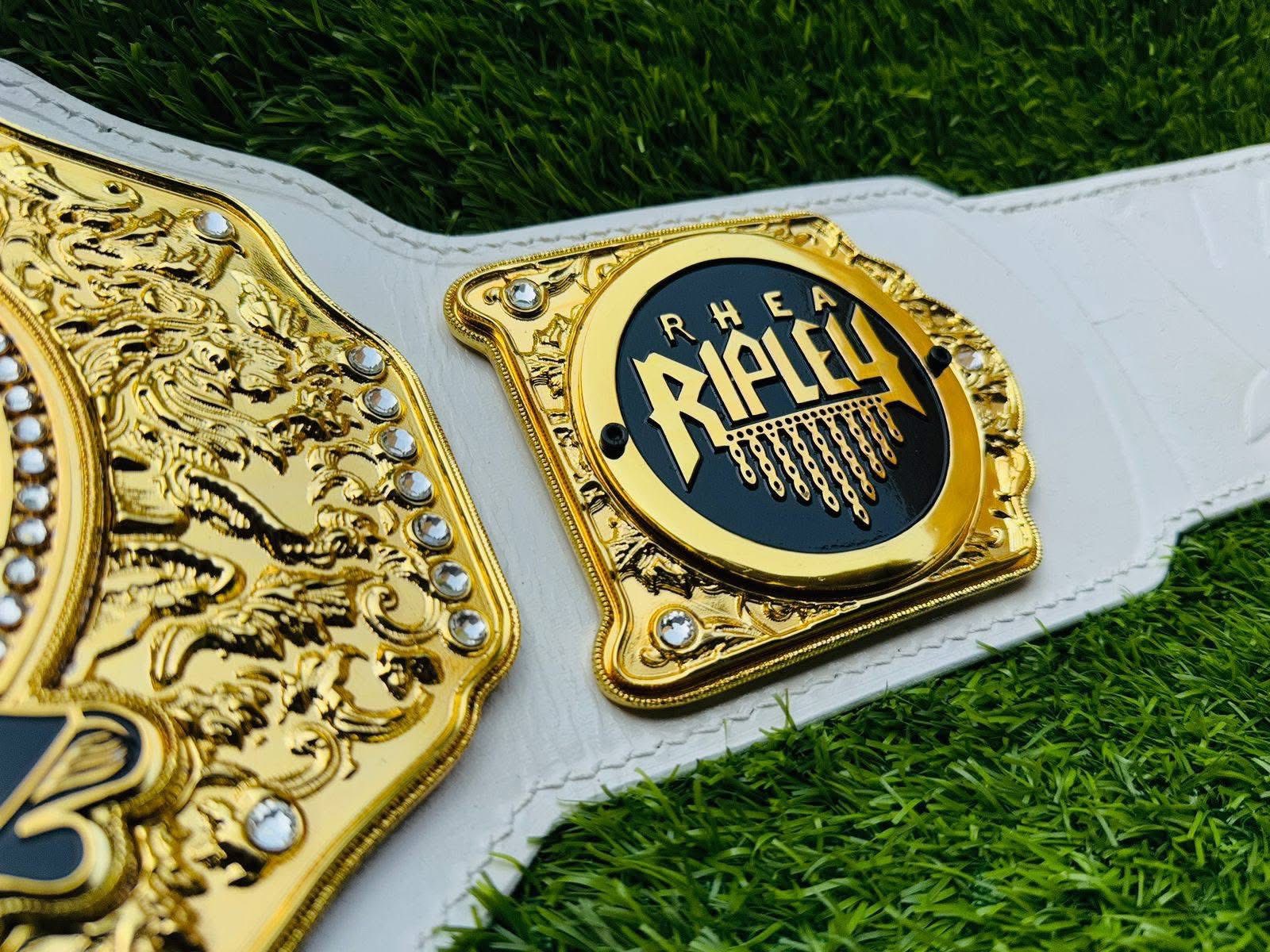 Mami Era World Heavyweight Championship Belt – Rhea Ripley Inspired Custom Title - Image 3