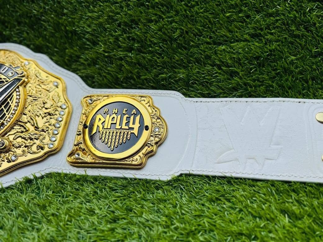 Mami Era World Heavyweight Championship Belt – Rhea Ripley Inspired Custom Title - Image 7