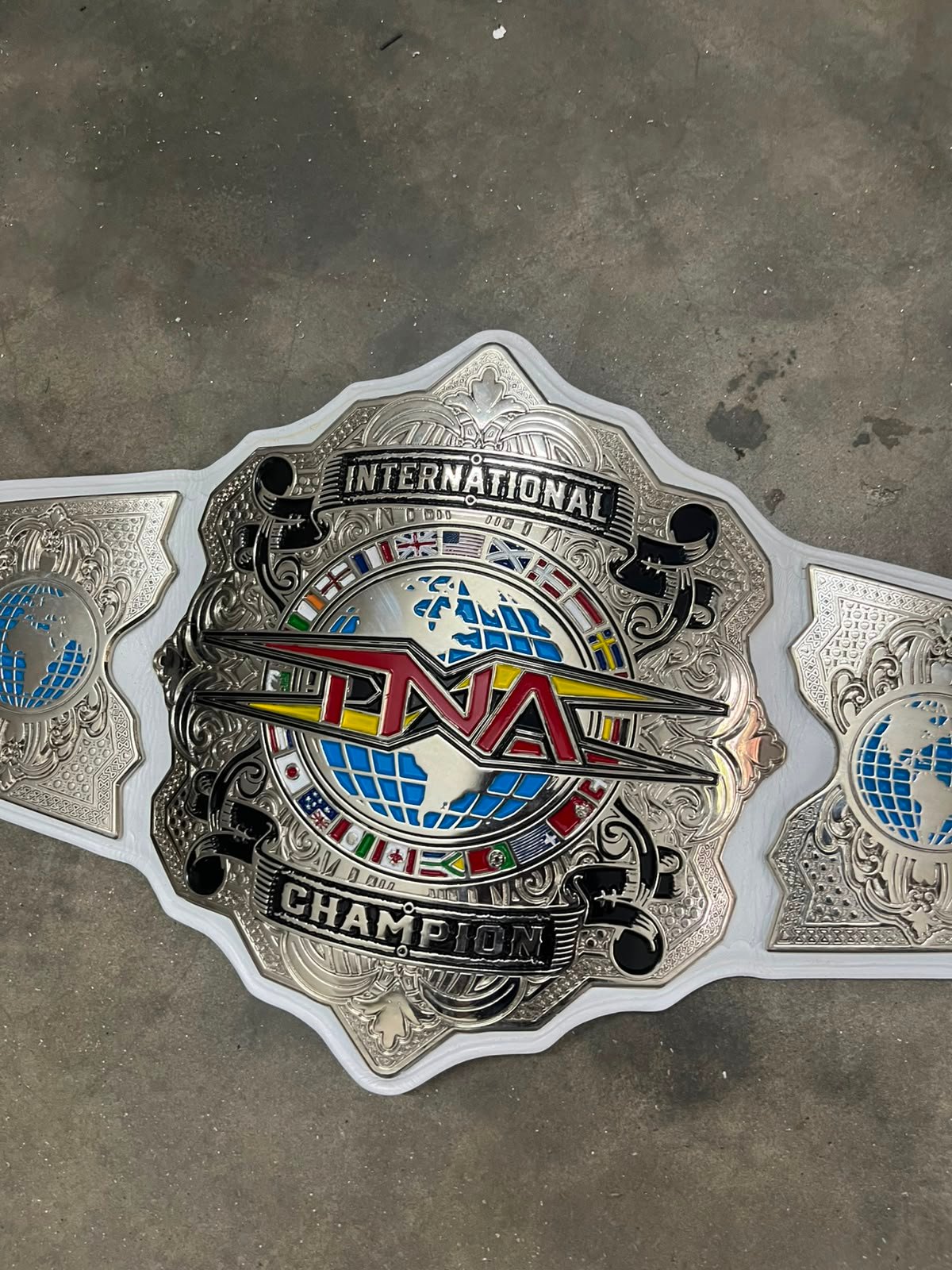 TNA International Champion Title Belt